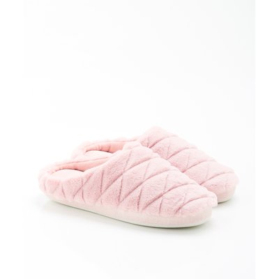 Mules à mémoire de forme, toucher peluche DAMART