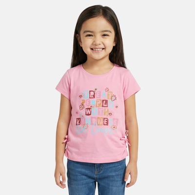 T-shirt manches courtes imprimé, col rond FLORA LEE COOPER
