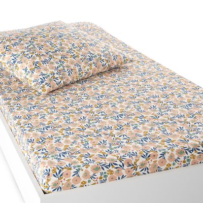 Drap housse enfant percale coton bonnet 30cm Ohara LA REDOUTE INTERIEURS