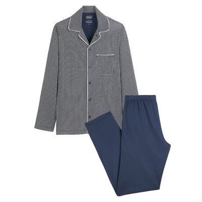 Pyjama ouvert, coton mercerisé EMINENCE