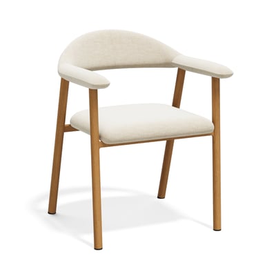 Lot de 2 chaises en velours chenillé HUDSON SIA HOME