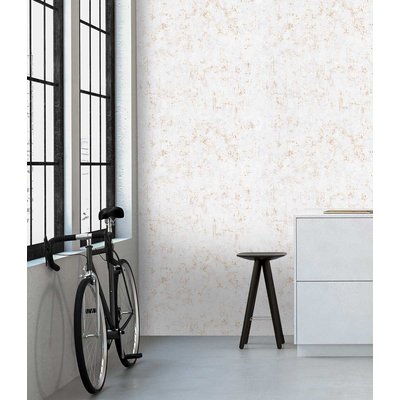 Tapisserie murale effet beton HEXOA