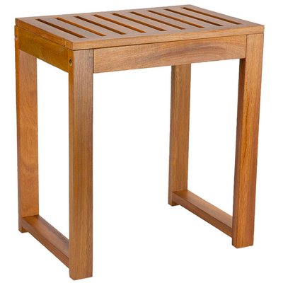 Tabouret acacia 40x28x45cm WADIGA