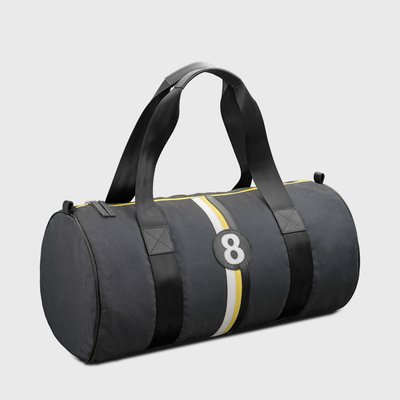 E2R Sac de sport stylé homme ou femme en cuir et tissu Steevy OH MY BAG