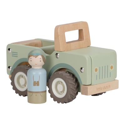 Voiture de Safari avec figurine LITTLE DUTCH