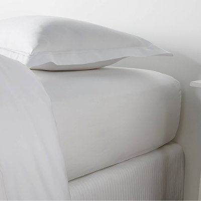 Drap housse LUXE satin de coton égyptien, bonnet 36 cm MPC MAISON