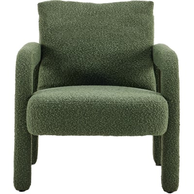 fauteuil en tissu bouclé - NIKO HOMIFAB