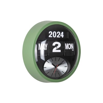 Horloge Murale Thermoplaste ROUND FLIP KARLSSON
