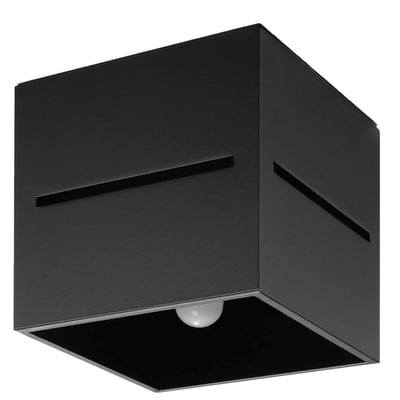 Plafonnier Aluminium Noir G9 1 Lobo EDEN