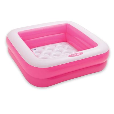 - Pataugeoire gonflable carrée INTEX - Rose-B00B27OJAM INTEX
