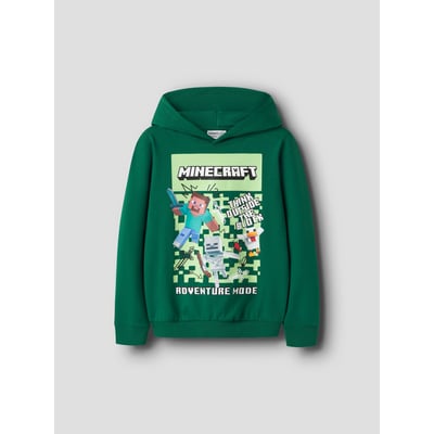 Sweat à capuche avec imprimé MINECRAFT, en molleton NAME IT