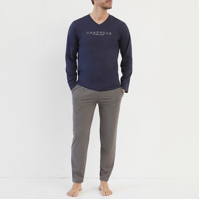 Men s Pyjamas Cotton Bottoms Jersey Shorts DODO La Redoute