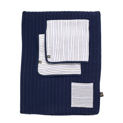Matelas à langer en double gaze de coton et sa serviette SAUTHON