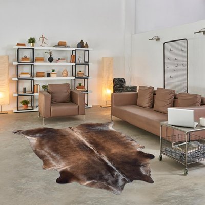 Tapis peau de vache kilm fait à la main UN AMOUR DE TAPIS