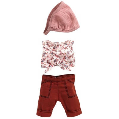 Tenue Burgundy pour poupée DJECO