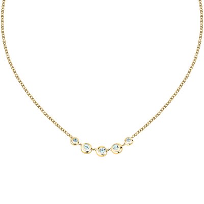 Collier argent 925 recyclé doré TESORI ETERNI MORELLATO