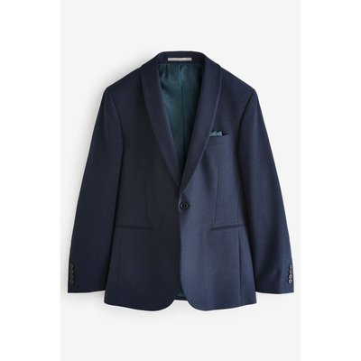 Veste de costume texturée à col châle NEXT