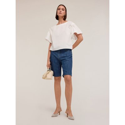 Blusa in popeline di cotone MOTIVI