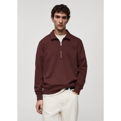 Sweat-shirt polo coton regular-fit MANGO MAN