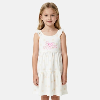 Robe sans manches imprimée, col rond BOHÈME LEE COOPER