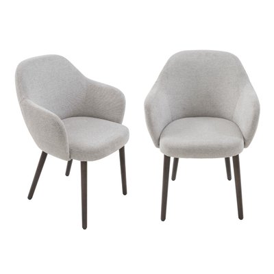 Lot de 2 fauteuils bridge en tissu L51 cm - ERNEST SIGNATURE