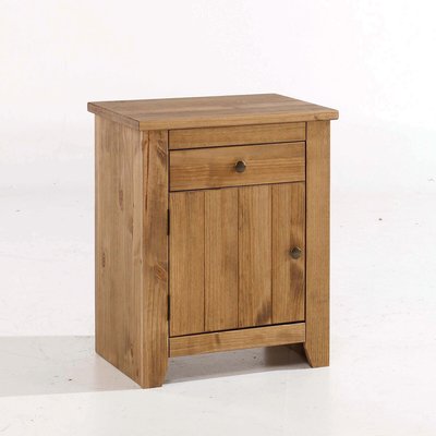 Pine Bedside Cabinet SO'HOME