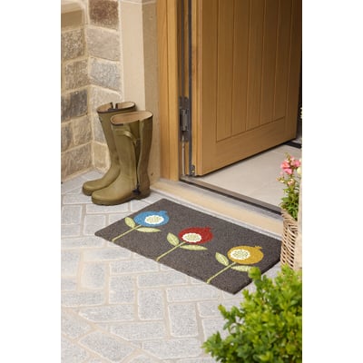 Pepino Charcoal Coir Doormat SCION