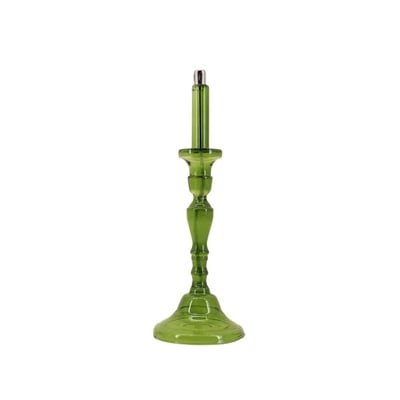 Lampe à huile chandelier en verre soufflé 34cm BAZAR DE LUXE
