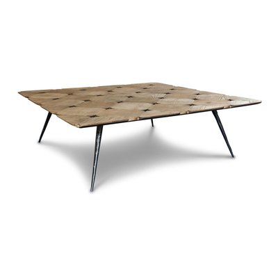 Table basse en orme LINCOLN PRODUIT INTERIEUR BRUT