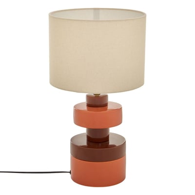 Lampe cylindrique en lin FIVA ATMOSPHERA