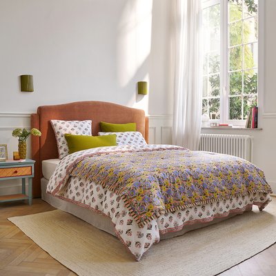Balka Floral Print Cotton Voile Quilt LA REDOUTE INTERIEURS