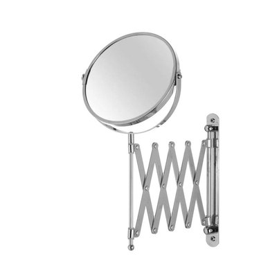 Miroir Mural Grossissant (x2) Double Face sur Bras Extensible WADIGA