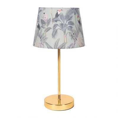 Lampe Métal Luxuriance Pied Doré DECORATIE