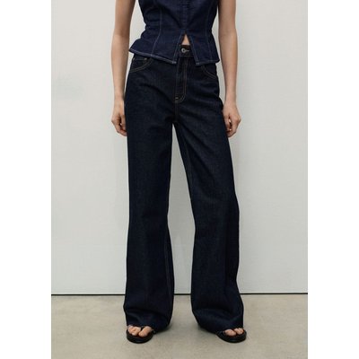 Jean Danila wideleg rinse wash MANGO
