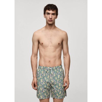 Maillot de bain imprimé papaye MANGO MAN