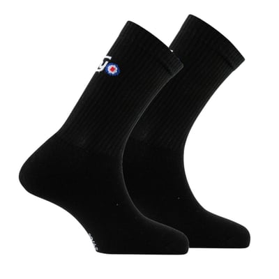 Lot de 2 paires de mi-chaussettes sport en coton THYO