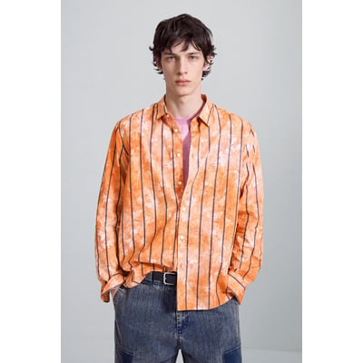 chemise à manches longues à rayures DESIGUAL