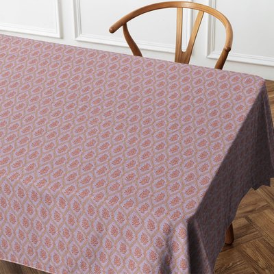 Nappe carrée en coton HINDI lila VENT DE BOHÈME