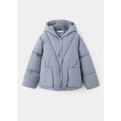 Anorak matelassé à capuche MANGO KIDS