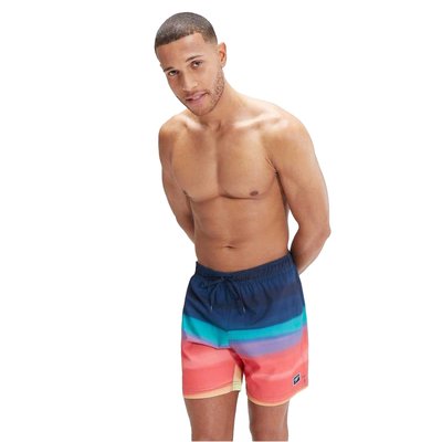 Short de bain à taille ajustable motif/style impression dégradée SPEEDO
