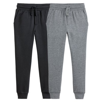 Комплект из двух джоггеров из мольтона LA REDOUTE COLLECTIONS