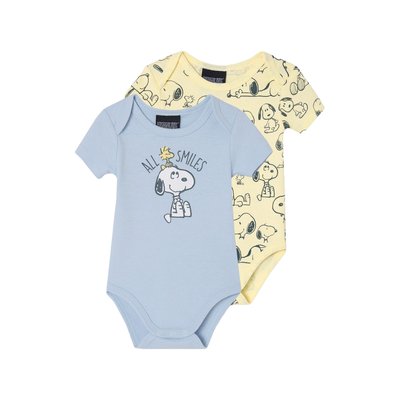 Lot de 2 Bodies Snoopy Peanuts® VERTBAUDET