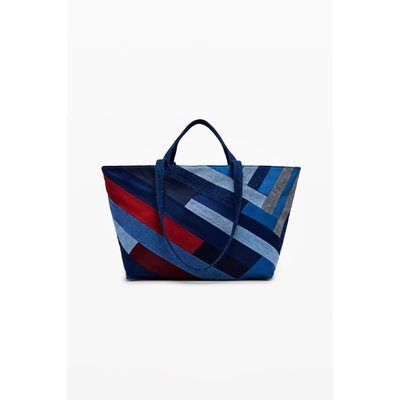 Sac en denim à rayures DESIGUAL