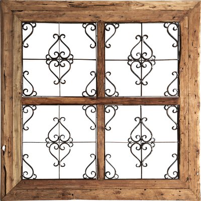 Miroir en bois de teck, Teka RECOLLECTION