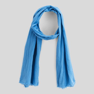 Echarpe unie en coton BIO GOTS MONOPRIX