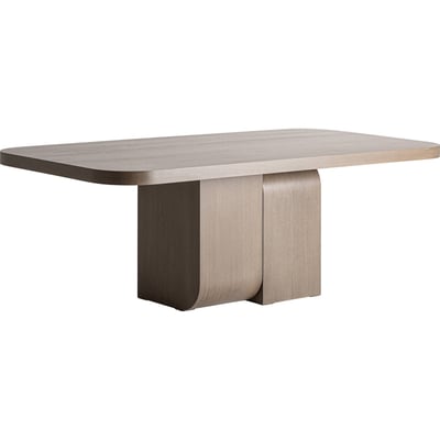 Table à manger en chêne, Style contemporain RECOLLECTION