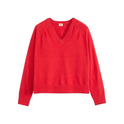Pull Laine Col Roulé Rouge Bordeaux - Homme - Made in France