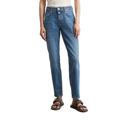 Jeans modèle Theda boyfriend cropped en mélange stretch de coton organique MARC O'POLO