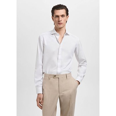 Chemise costume slim-fit popeline coton MANGO MAN