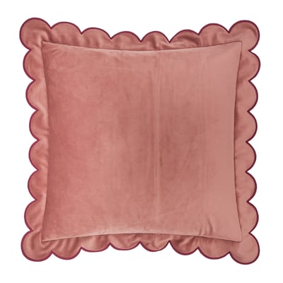 Lil Scallop Velvet Filled Cushion FURN.